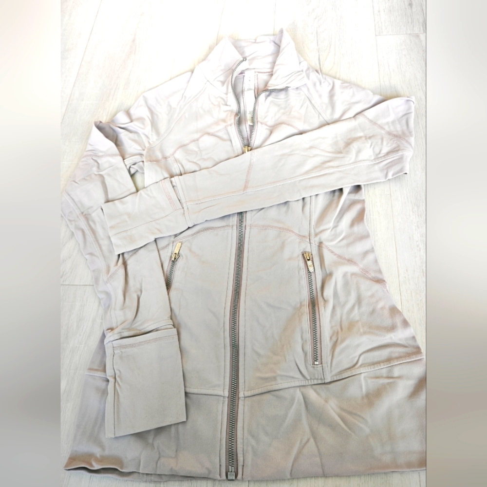 Lululemon Athletica Light Gray Jacket